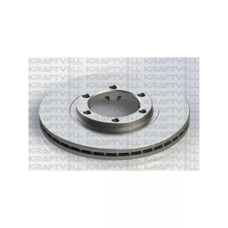 Jeu de 2 disques de frein avant KRAFTVOLL GERMANY 07040340