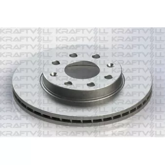 Jeu de 2 disques de frein avant KRAFTVOLL GERMANY