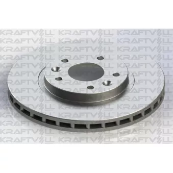 Jeu de 2 disques de frein avant KRAFTVOLL GERMANY 07040343