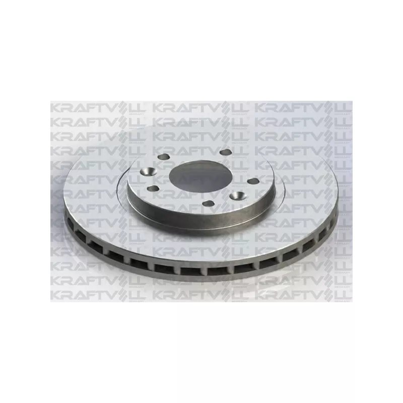 Jeu de 2 disques de frein avant KRAFTVOLL GERMANY 07040343