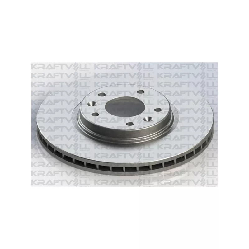 Jeu de 2 disques de frein avant KRAFTVOLL GERMANY 07040344