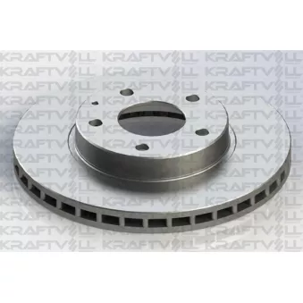 Jeu de 2 disques de frein avant KRAFTVOLL GERMANY