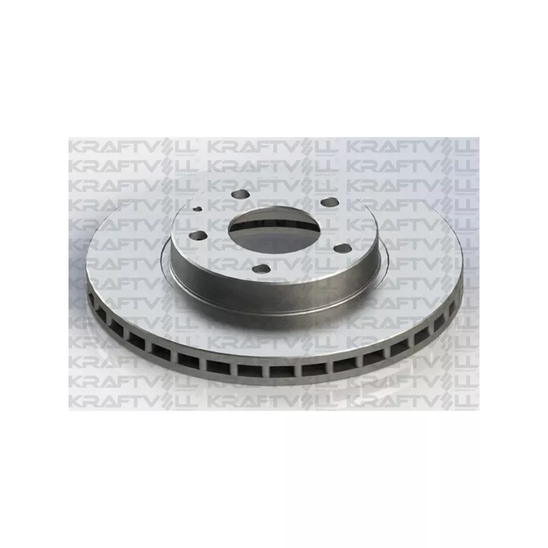 Jeu de 2 disques de frein avant KRAFTVOLL GERMANY 07040354