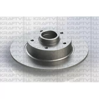 Jeu de 2 disques de frein avant KRAFTVOLL GERMANY