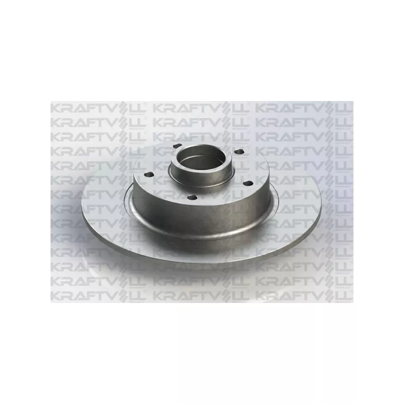 Jeu de 2 disques de frein avant KRAFTVOLL GERMANY 07040376