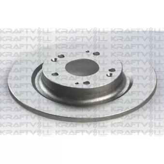 Jeu de 2 disques de frein avant KRAFTVOLL GERMANY