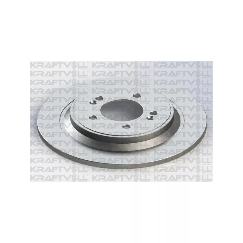 Jeu de 2 disques de frein avant KRAFTVOLL GERMANY 07040384