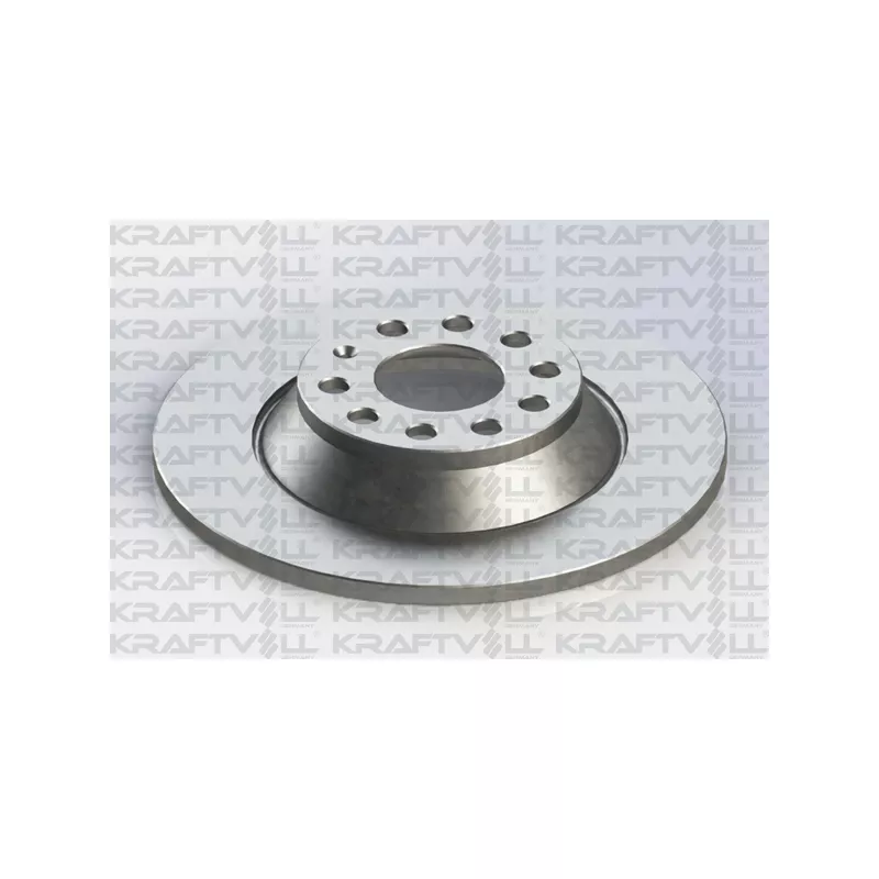 Jeu de 2 disques de frein avant KRAFTVOLL GERMANY 07040410