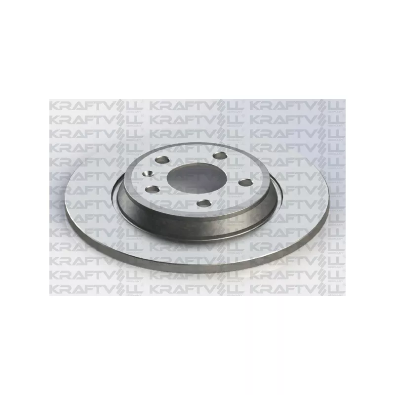 Jeu de 2 disques de frein avant KRAFTVOLL GERMANY 07040412