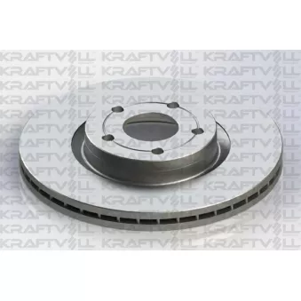 Jeu de 2 disques de frein avant KRAFTVOLL GERMANY 07040426