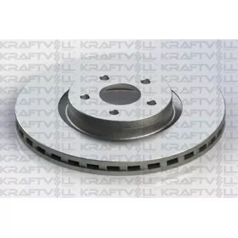 Jeu de 2 disques de frein avant KRAFTVOLL GERMANY 07040427
