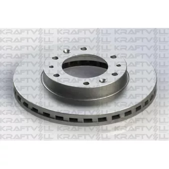 Jeu de 2 disques de frein avant KRAFTVOLL GERMANY