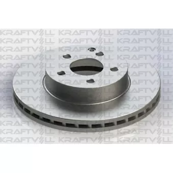 Jeu de 2 disques de frein avant KRAFTVOLL GERMANY