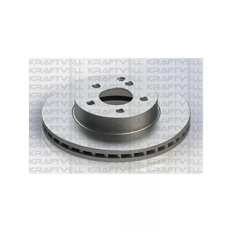 Jeu de 2 disques de frein avant KRAFTVOLL GERMANY 07040430