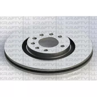 Jeu de 2 disques de frein avant KRAFTVOLL GERMANY