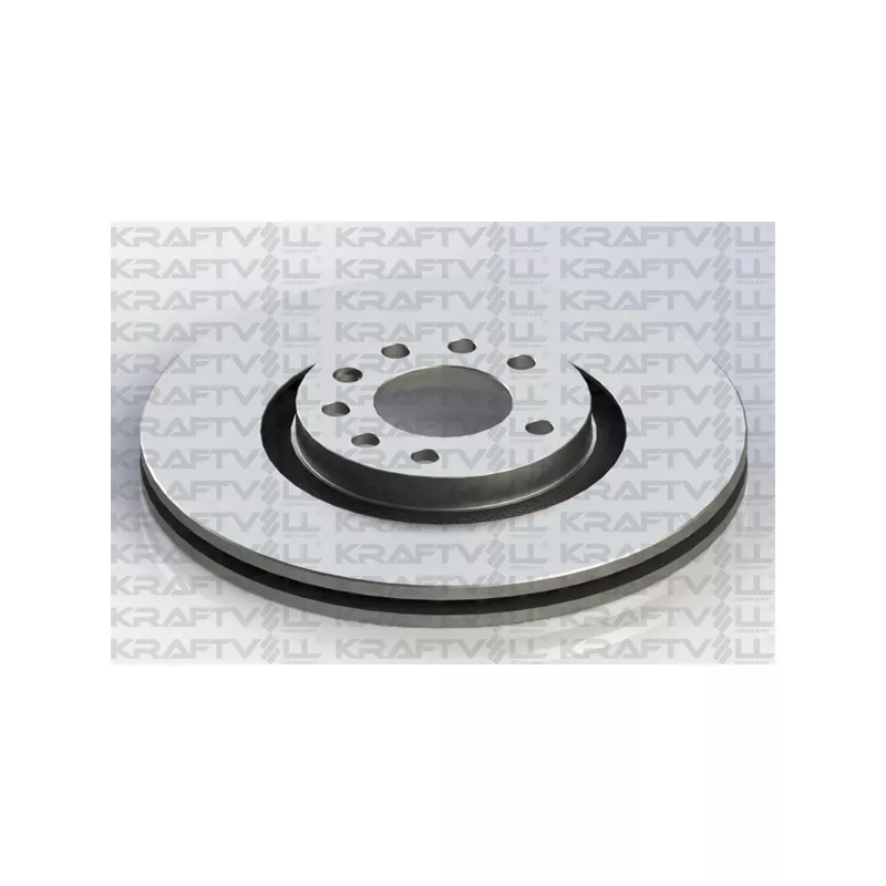 Jeu de 2 disques de frein avant KRAFTVOLL GERMANY 07040435