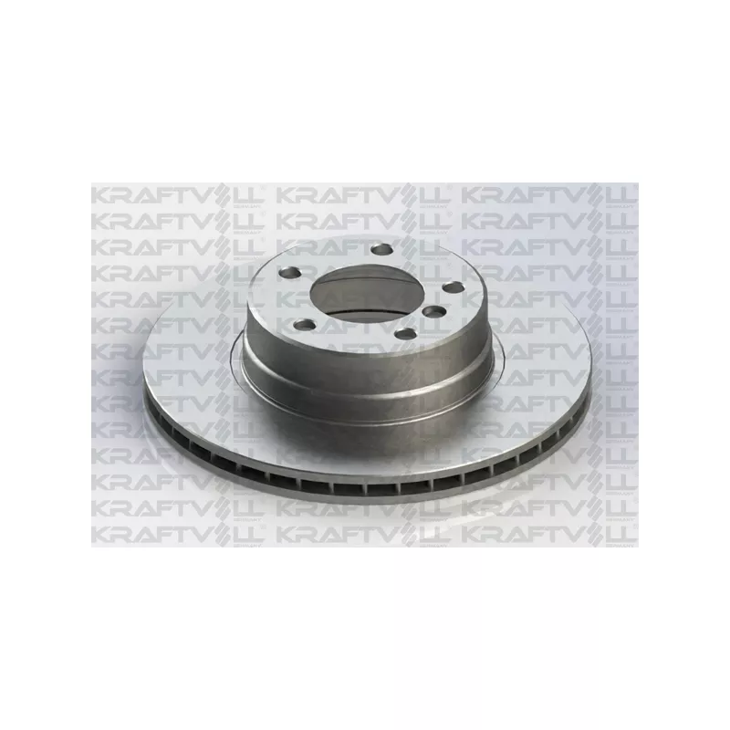 Jeu de 2 disques de frein avant KRAFTVOLL GERMANY 07040440