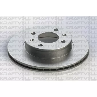 Jeu de 2 disques de frein avant KRAFTVOLL GERMANY