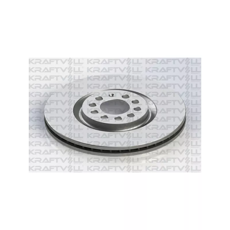 Jeu de 2 disques de frein avant KRAFTVOLL GERMANY 07040527