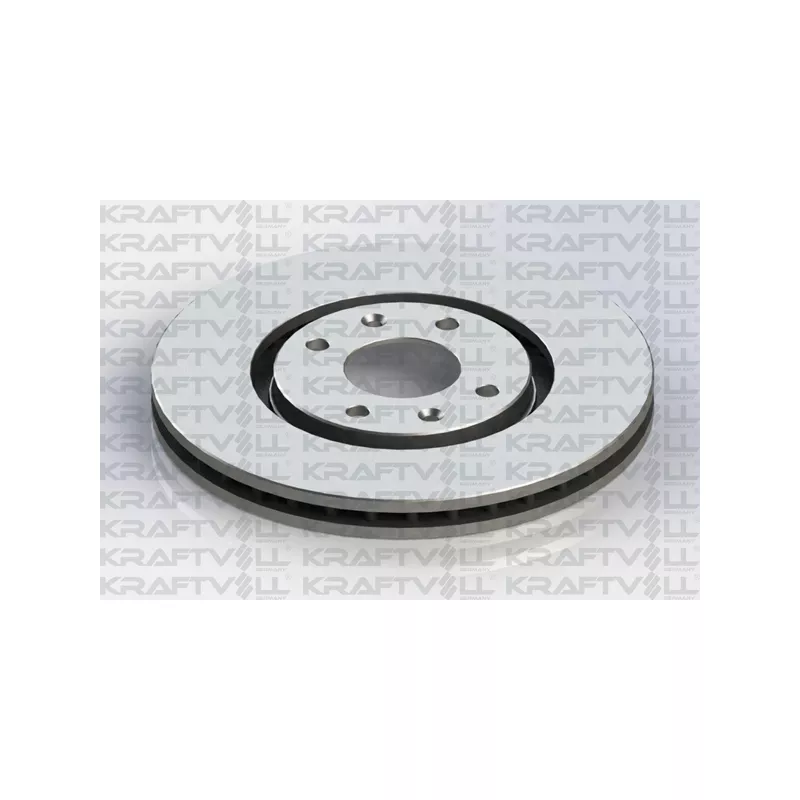 Jeu de 2 disques de frein avant KRAFTVOLL GERMANY 07040578