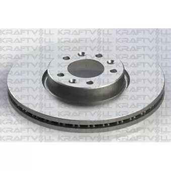 Jeu de 2 disques de frein avant KRAFTVOLL GERMANY 07040579