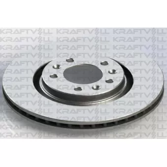 Jeu de 2 disques de frein avant KRAFTVOLL GERMANY 07040581