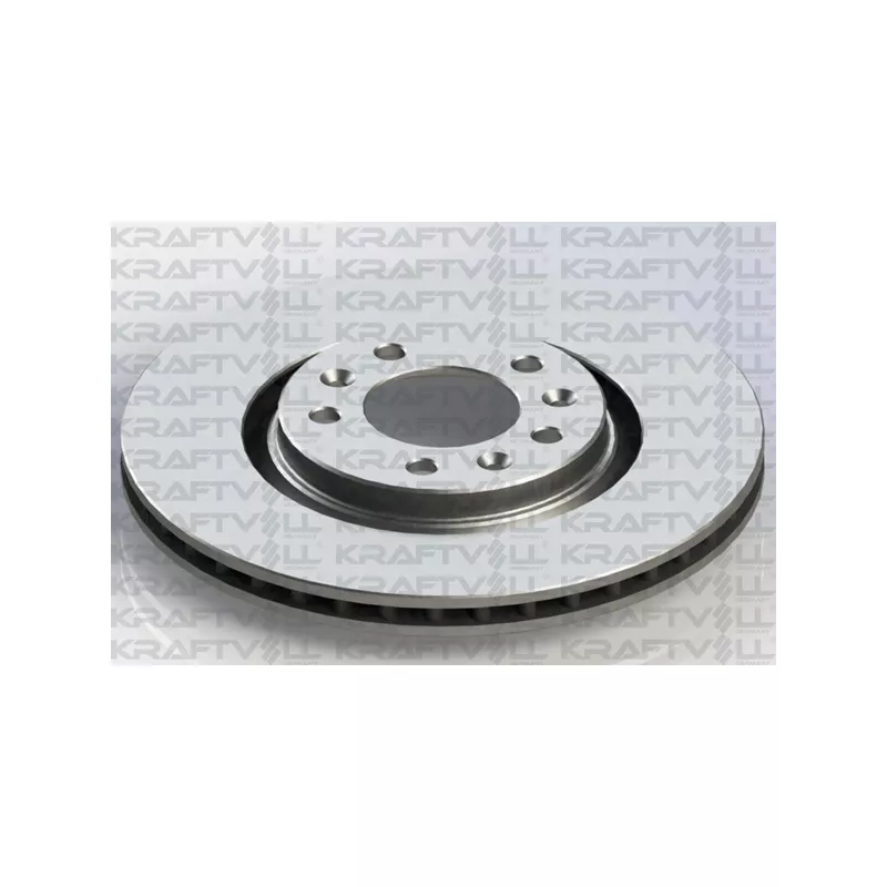 Jeu de 2 disques de frein avant KRAFTVOLL GERMANY 07040581