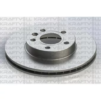 Jeu de 2 disques de frein avant KRAFTVOLL GERMANY