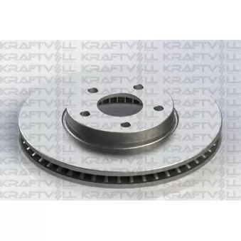 Jeu de 2 disques de frein avant KRAFTVOLL GERMANY 07040599
