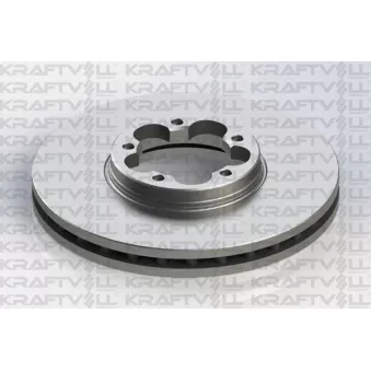 Jeu de 2 disques de frein avant KRAFTVOLL GERMANY 07040604