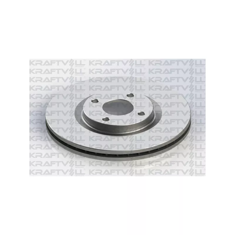 Jeu de 2 disques de frein avant KRAFTVOLL GERMANY 07040606