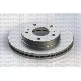 Jeu de 2 disques de frein avant KRAFTVOLL GERMANY