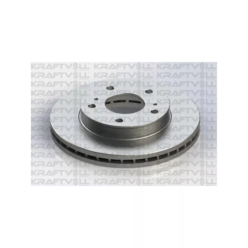 Jeu de 2 disques de frein avant KRAFTVOLL GERMANY 07040695