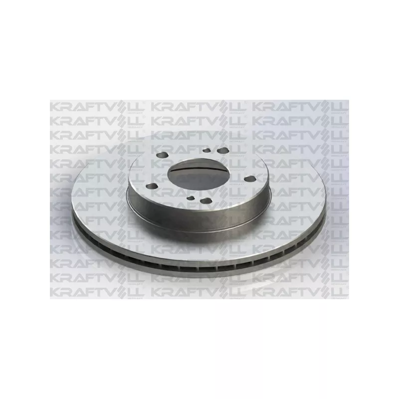 Jeu de 2 disques de frein avant KRAFTVOLL GERMANY 07040696
