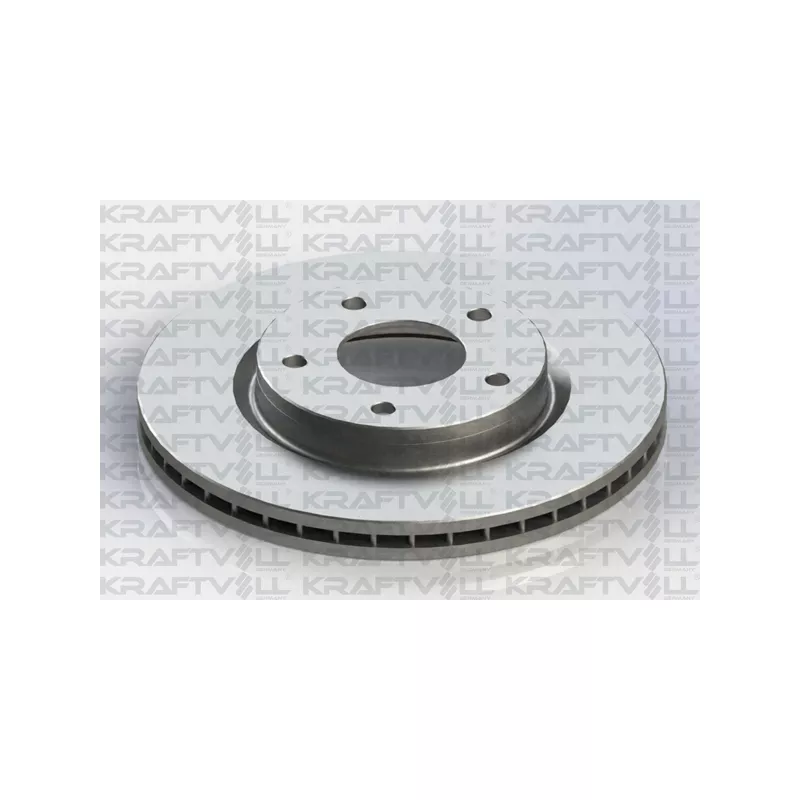 Jeu de 2 disques de frein avant KRAFTVOLL GERMANY 07040697