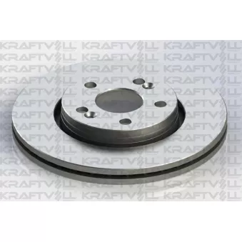 Jeu de 2 disques de frein avant KRAFTVOLL GERMANY