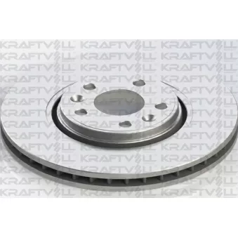 Jeu de 2 disques de frein avant KRAFTVOLL GERMANY 07040721