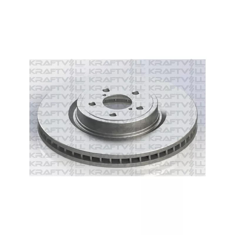 Jeu de 2 disques de frein avant KRAFTVOLL GERMANY 07040728