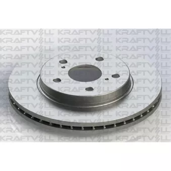 Jeu de 2 disques de frein avant KRAFTVOLL GERMANY 07040736