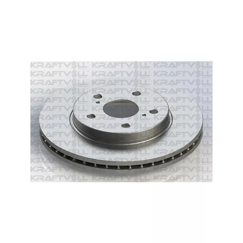 Jeu de 2 disques de frein avant KRAFTVOLL GERMANY 07040736