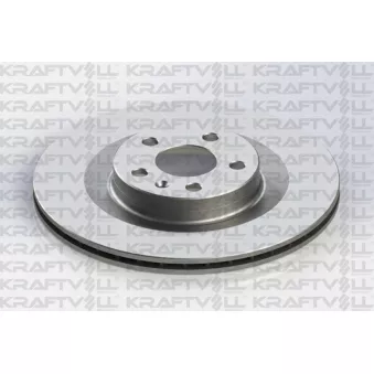 Jeu de 2 disques de frein avant KRAFTVOLL GERMANY