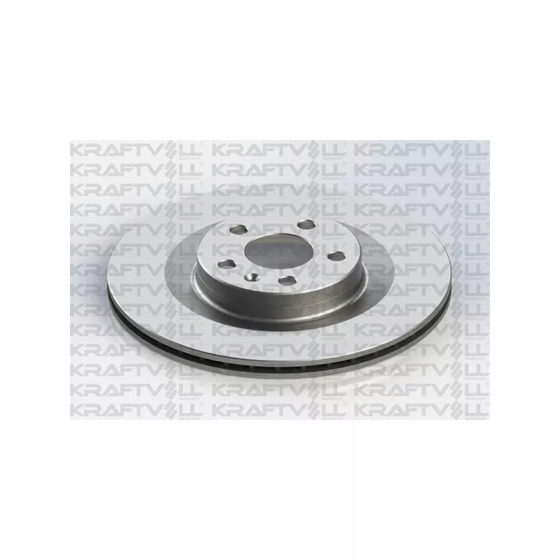 Jeu de 2 disques de frein avant KRAFTVOLL GERMANY 07040750