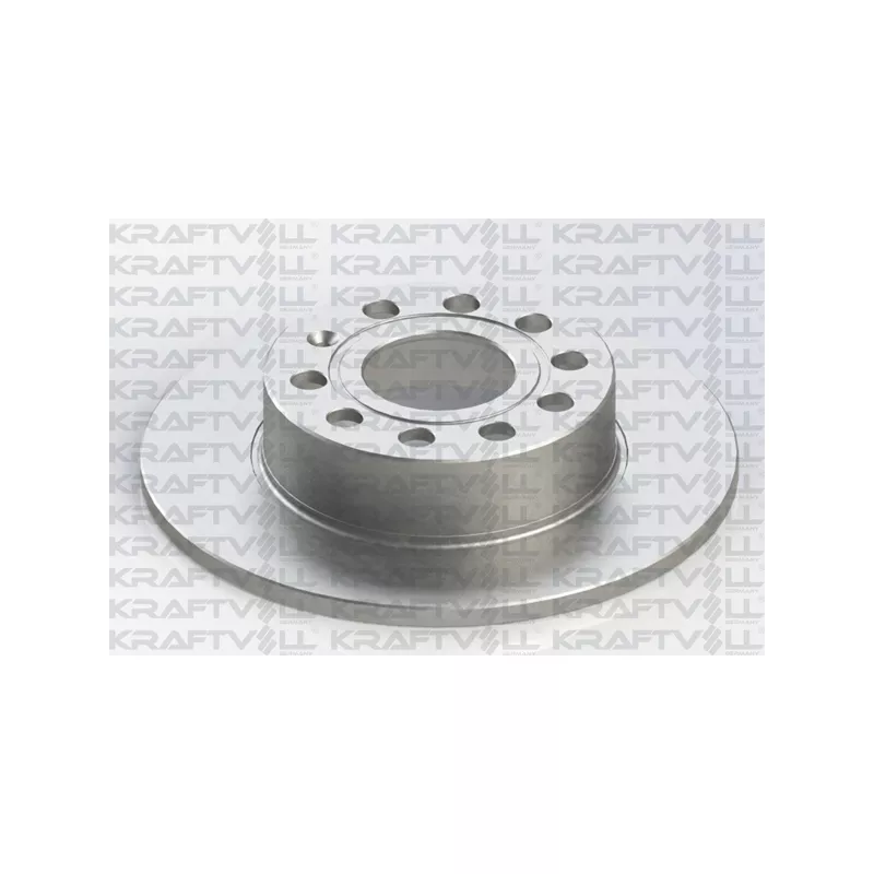 Jeu de 2 disques de frein avant KRAFTVOLL GERMANY 07040756