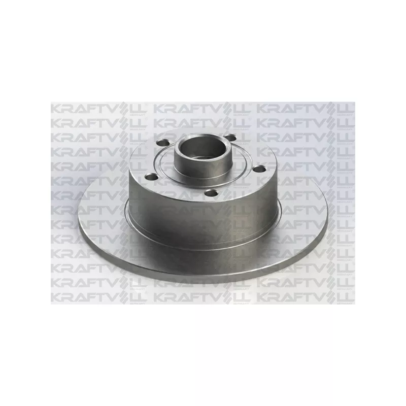 Jeu de 2 disques de frein avant KRAFTVOLL GERMANY 07040760