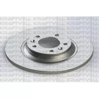 Jeu de 2 disques de frein avant KRAFTVOLL GERMANY 07040775