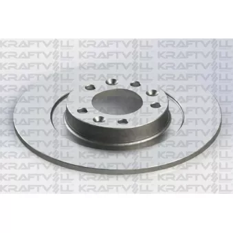 Jeu de 2 disques de frein avant KRAFTVOLL GERMANY 07040776