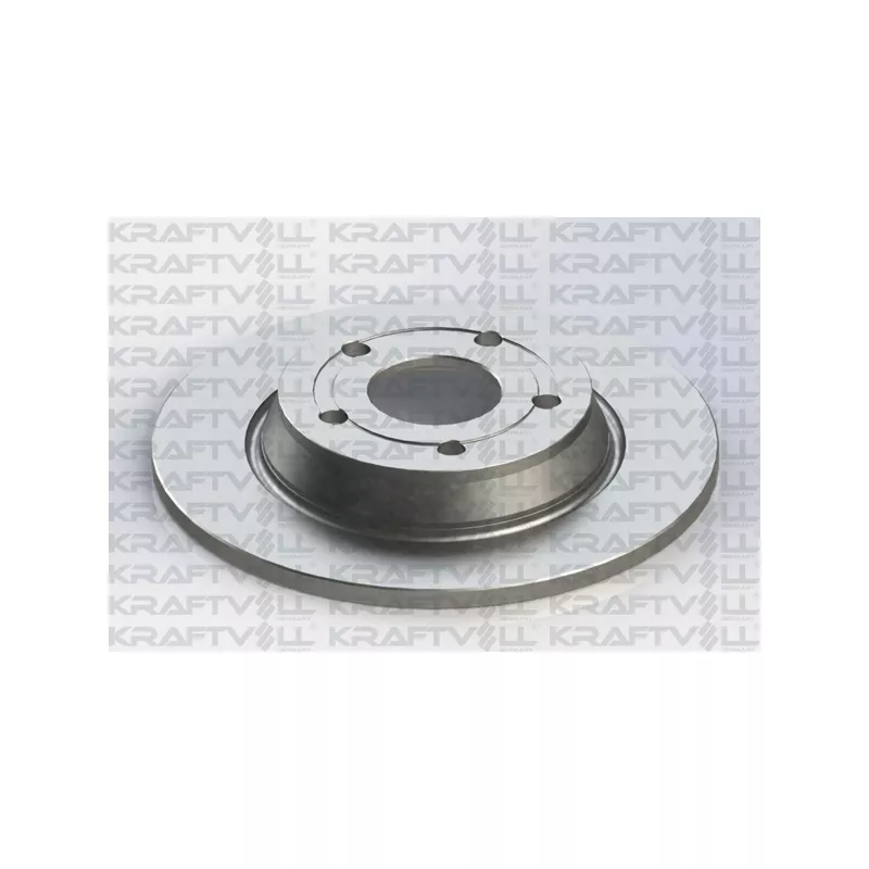 Jeu de 2 disques de frein avant KRAFTVOLL GERMANY 07040804