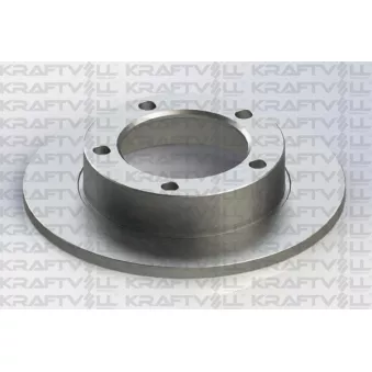 Jeu de 2 disques de frein avant KRAFTVOLL GERMANY