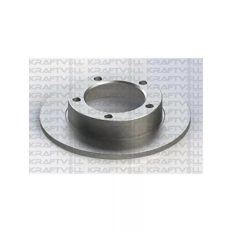 Jeu de 2 disques de frein avant KRAFTVOLL GERMANY 07040825