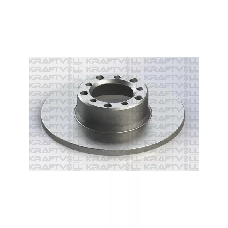 Jeu de 2 disques de frein avant KRAFTVOLL GERMANY 07040833